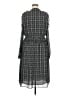 MICHAEL Michael Kors 100% Polyester Houndstooth Gray Casual Dress Size XL - photo 2