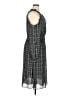 MICHAEL Michael Kors 100% Polyester Houndstooth Gray Casual Dress Size XL - photo 4