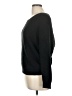 Alya Solid Black Pullover Sweater Size M - photo 5