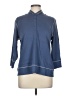 Denim & Co 100% Cotton Blue Raincoat Size M - photo 1