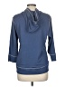 Denim & Co 100% Cotton Blue Raincoat Size M - photo 2