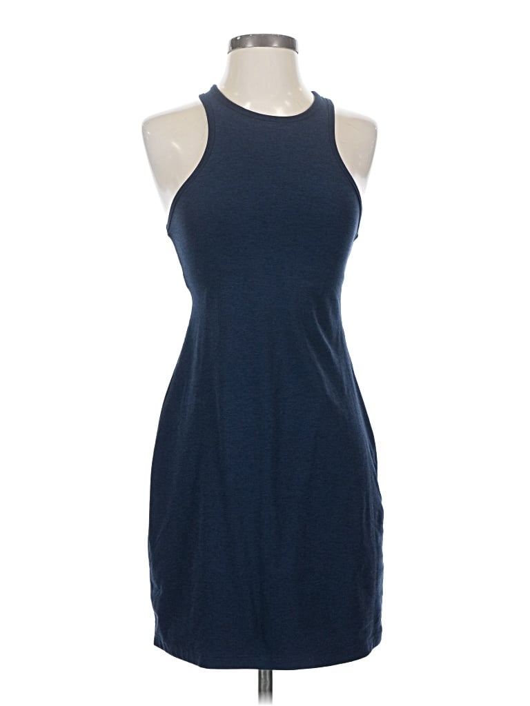 Pre-owned Beyond Yoga Casual Dress In Blue