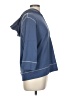 Denim & Co 100% Cotton Blue Raincoat Size M - photo 4
