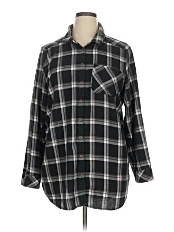 Make + Model Long Sleeve Button-Down Shirt (view 1)