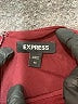 Express Solid Burgundy Cocktail Dress Size XS - photo 7