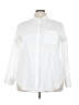 Unbranded 100% Cotton White Long Sleeve Button-Down Shirt Size 3X - photo 1
