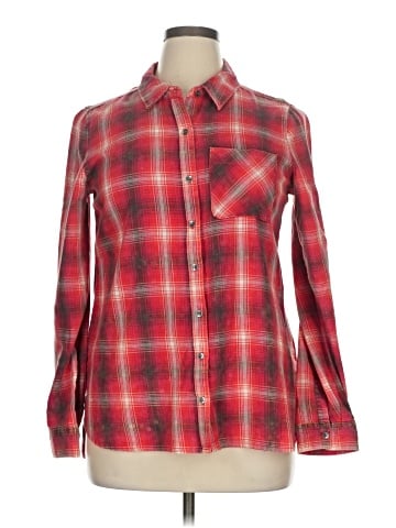 True Craft Long Sleeve Button-Down Shirt (view 1)