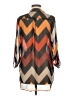 Assorted Brands Chevron-herringbone Brown 3/4 Sleeve Blouse Size M (estimated) - photo 2