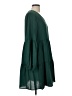 Assorted Brands 100% Dacron Solid Green Casual Dress Size L - photo 4