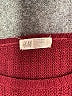 H&M 100% Polyester Solid Burgundy Pullover Sweater Size 6X - photo 3