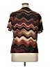 Ashley Jill Brown Short Sleeve Blouse Size 1X - photo 2