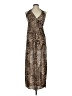 Unbranded Animal Print Brown Cocktail Dress Size L - photo 1