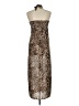 Unbranded Animal Print Brown Cocktail Dress Size L - photo 2