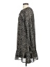 &merci 100% Polyester Animal Print Brown Casual Dress Size S - photo 5