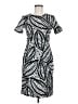 Ann Taylor Graphic Black Casual Dress Size 0 - photo 1
