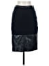 DANIER Black Faux Leather Skirt Size 2 - photo 1