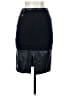 DANIER Black Faux Leather Skirt Size 2 - photo 2