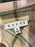 Hyfve 100% Polyester Plaid Ivory Long Sleeve Blouse Size S - photo 7