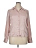Alfred Dunner 100% Polyester Metallic Pink Long Sleeve Blouse Size 14 - photo 1