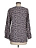 Natori 100% Rayon Blue Long Sleeve Blouse Size M - photo 2