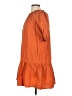 Caryn Lawn Orange Short Sleeve Top One size - photo 5