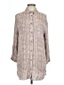 Dress Forum 100% Rayon Tan Cardigan Size S - photo 1