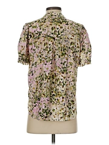 Go By Go Silk Short Sleeve Blouse (view 2)