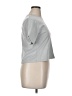 Unbranded 100% Polyester Metallic Silver Short Sleeve T-Shirt Size XL - photo 4