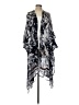 Avenue 100% Polyester Silver Purple Kimono Size 1 - photo 1