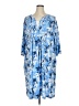 Woman Within Blue Casual Dress Size 1X - photo 1