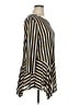 Dana Buchman Stripes Gold Tan 3/4 Sleeve Blouse Size XL - photo 4