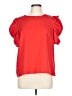 Shein Red Short Sleeve Top Size 12 - photo 1