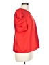 Shein Red Short Sleeve Top Size 12 - photo 4