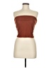 Shein Brown Tube Top Size 6 - photo 1
