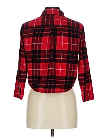 Forever 21 3/4 Sleeve Button-Down Shirt (view 2)