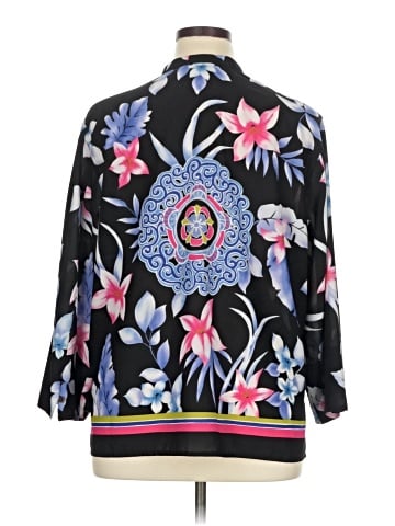 Sag Harbor 3/4 Sleeve Blouse (view 2)