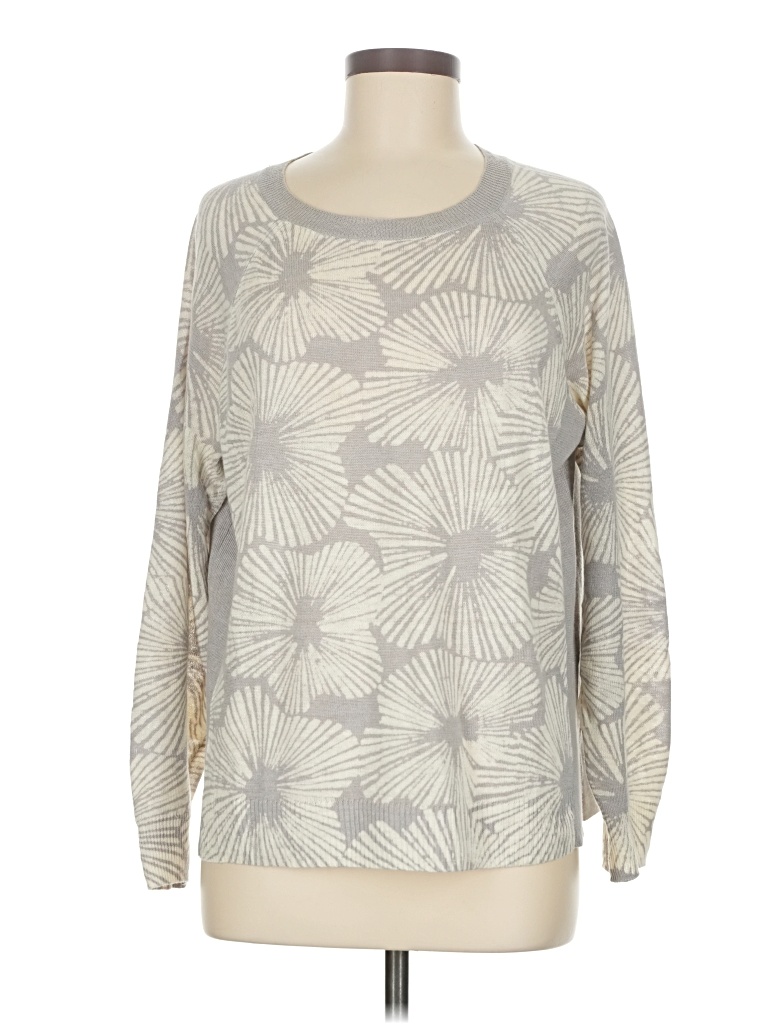 Pre-owned Jcrew Pullover Sweater In White