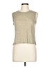 Evolution and Creation Tan Sleeveless T-Shirt Size L - photo 1