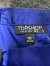 Topshop Solid Blue Formal Skirt Size 0 - photo 4