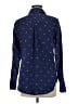 Old Navy 100% Cotton Print Blue Long Sleeve Button-Down Shirt Size M - photo 2