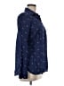 Old Navy 100% Cotton Print Blue Long Sleeve Button-Down Shirt Size M - photo 4