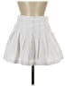 Hesperus Solid White Casual Skirt Size M - photo 1