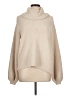Jessica Simpson 100% Polyester Tan Turtleneck Sweater Size L - photo 1