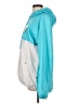 Pennant 100% Polyester Color Block Teal Windbreaker Size L - photo 5