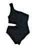 MICHAEL Michael Kors Black One Piece Swimsuit Size 8 - photo 1