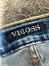 Vigoss Hearts Blue Jeans Size 29 waist - photo 7