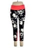 Rise by Lularoe Print Black Yoga Pants Size XL - photo 1