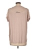 Tahari Tan Short Sleeve Top Size L - photo 2