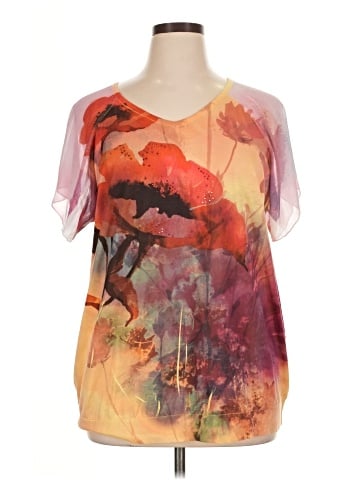 Fashion Bug Short Sleeve Blouse (view 1)
