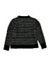Nordstrom 100% Cashmere Stripes Black Cashmere Pullover Sweater Size XL (youth) - photo 2